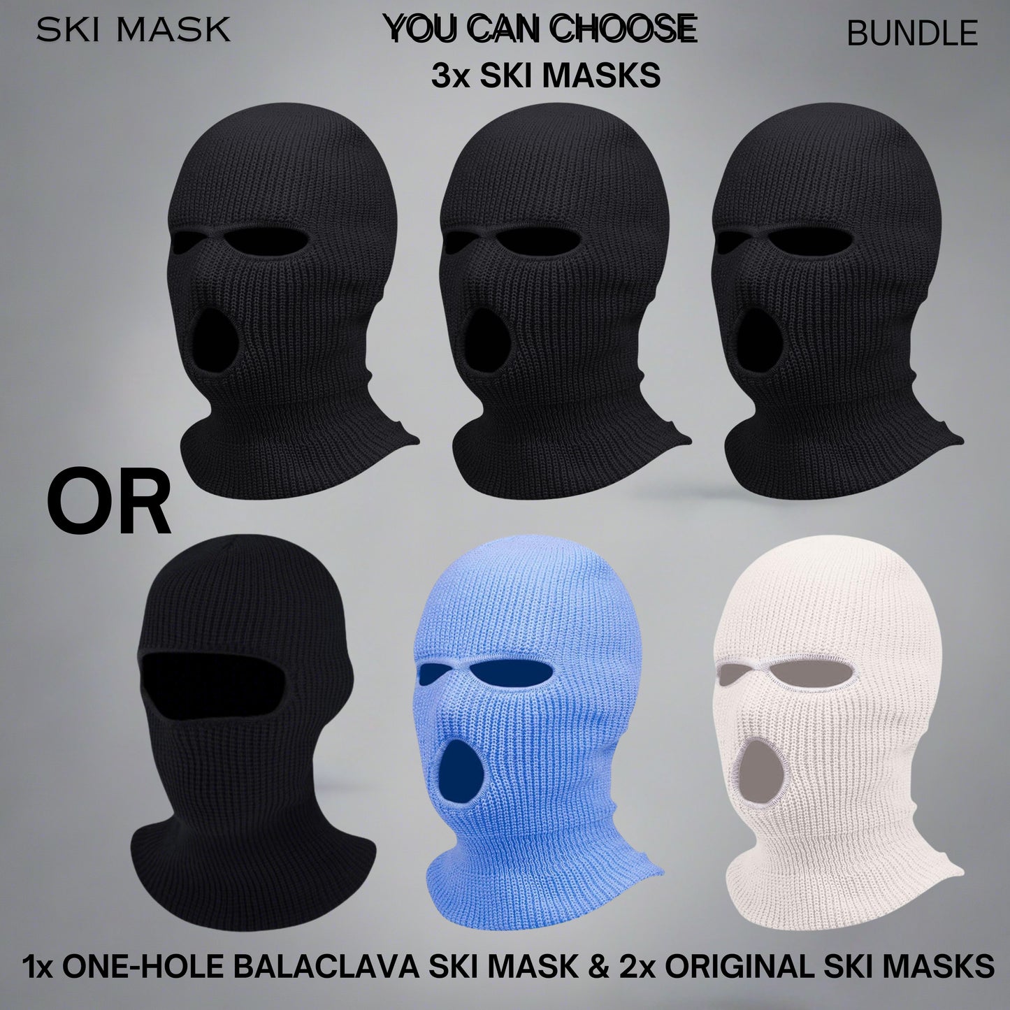 Ski Mask Bundle