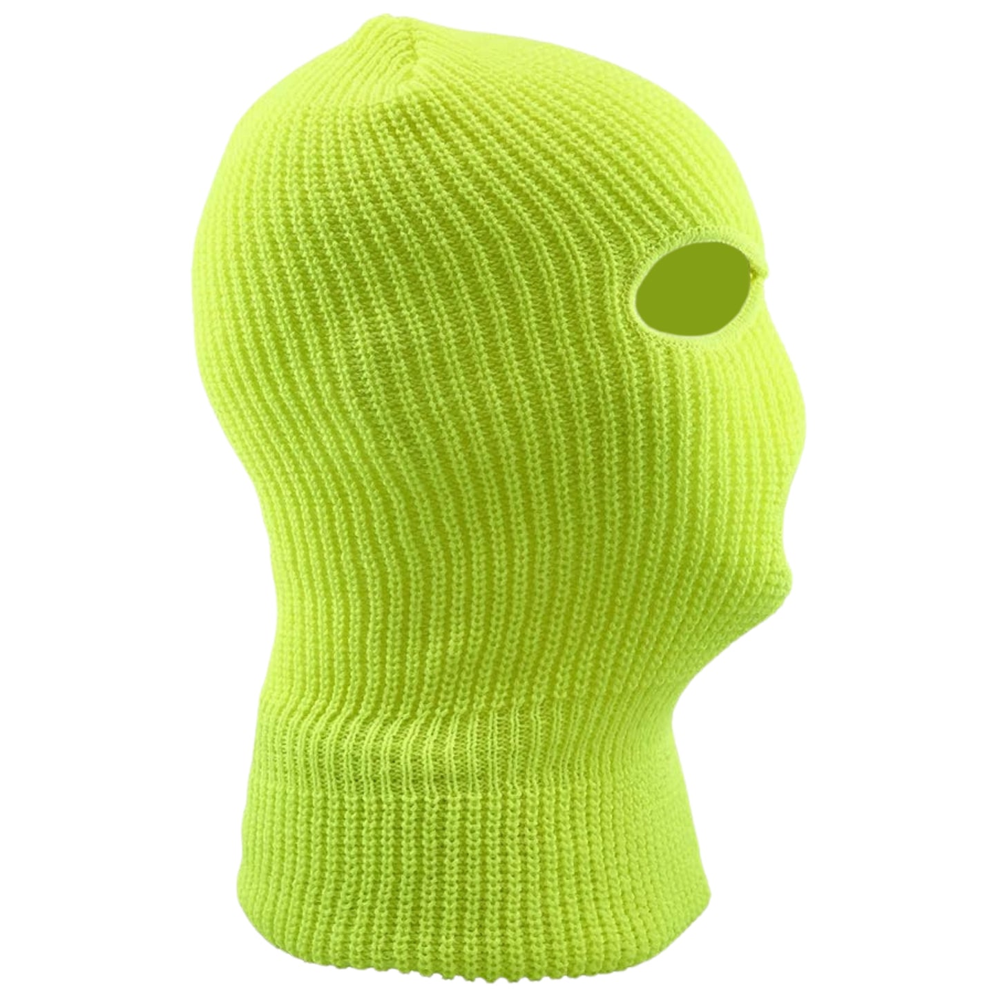 Neon Yellow Ski Mask