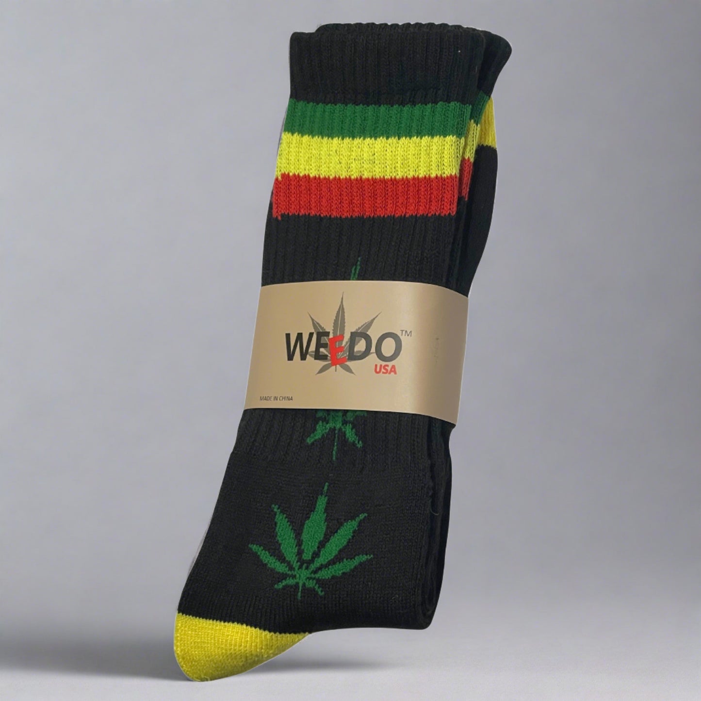 weedo rasta socks