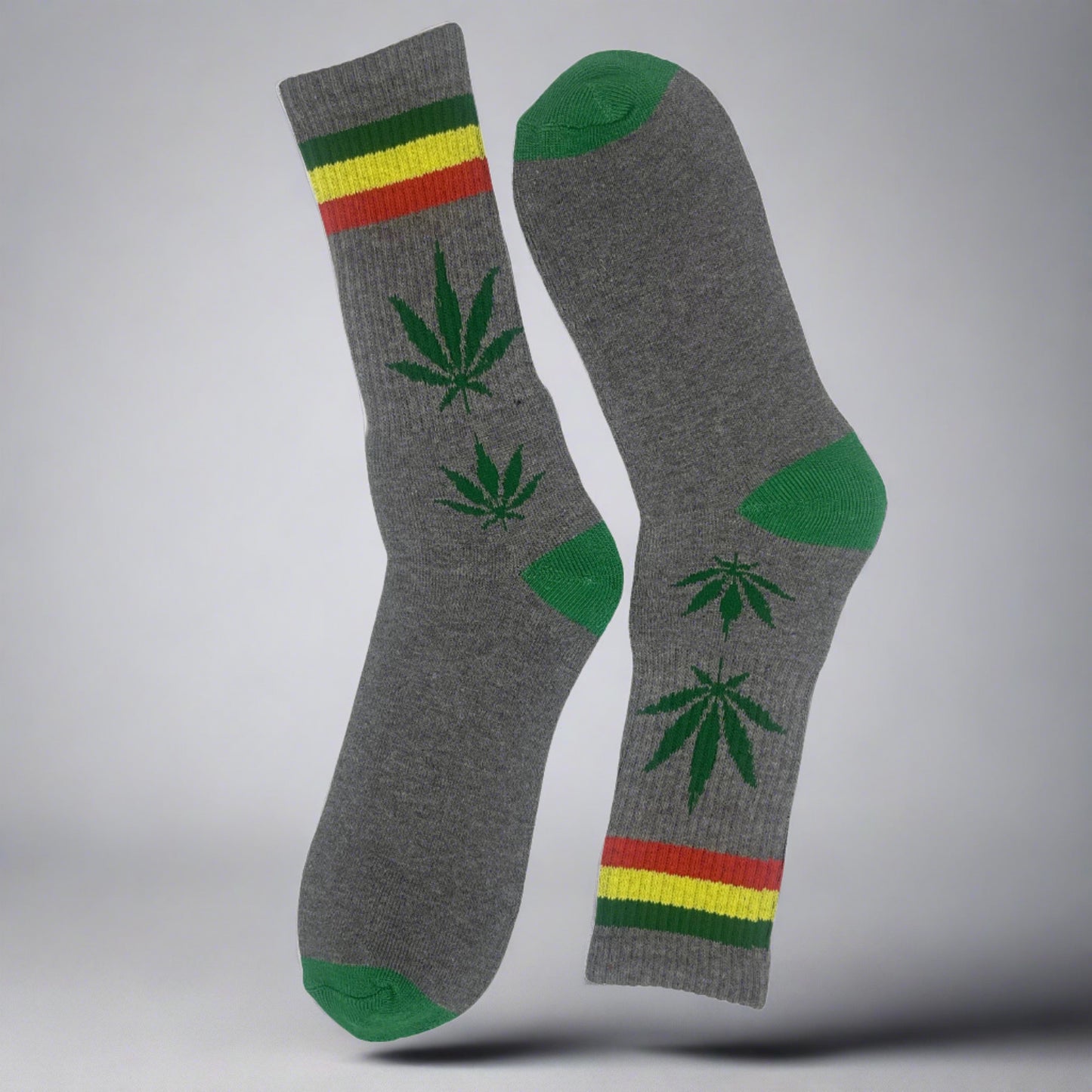 Grey weed socks