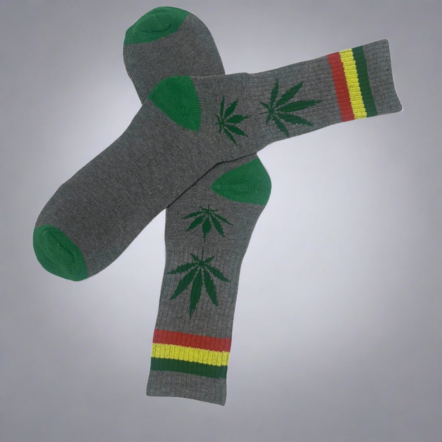 stripe weed socks