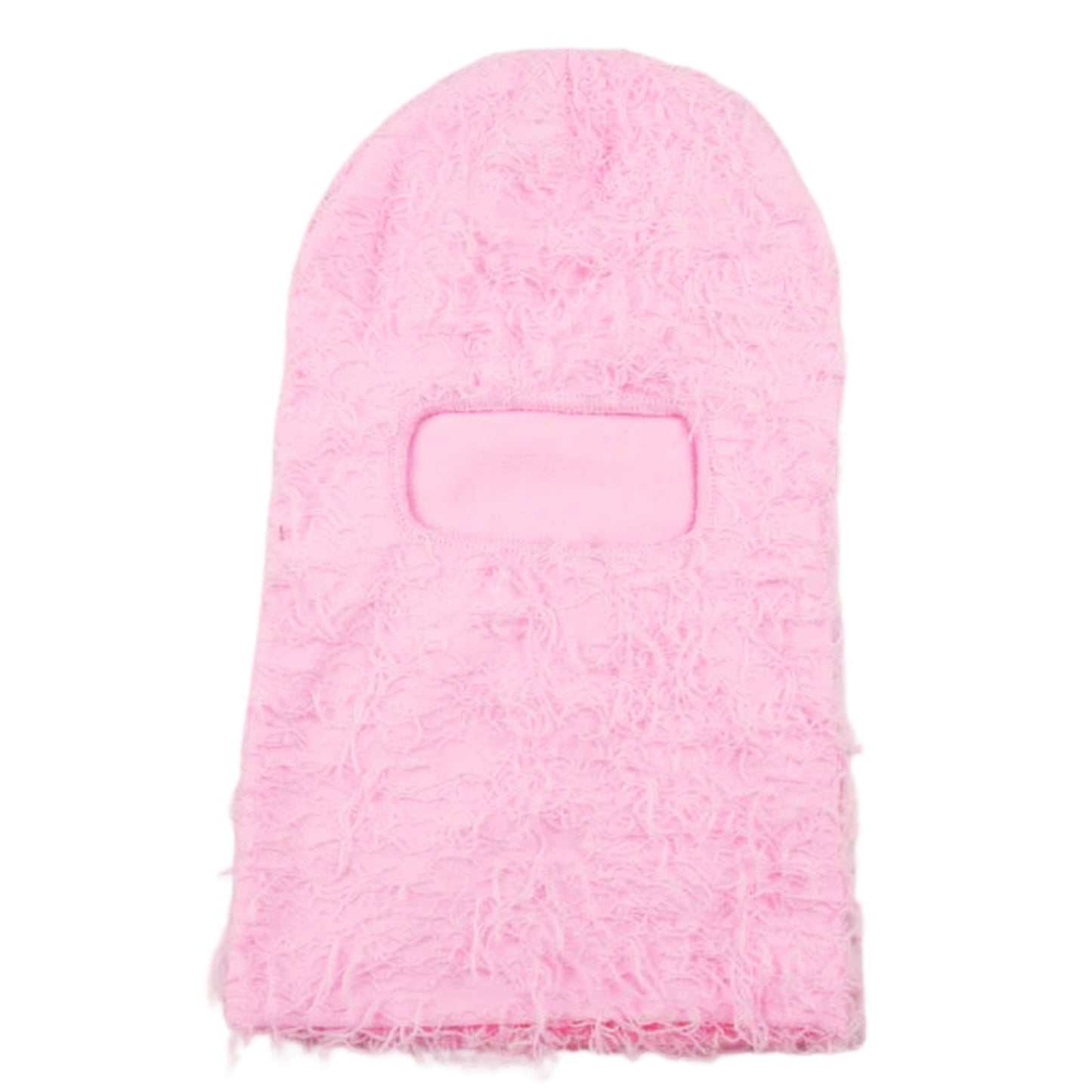 Light Pink Yeat Distressed Balaclava Ski Mask