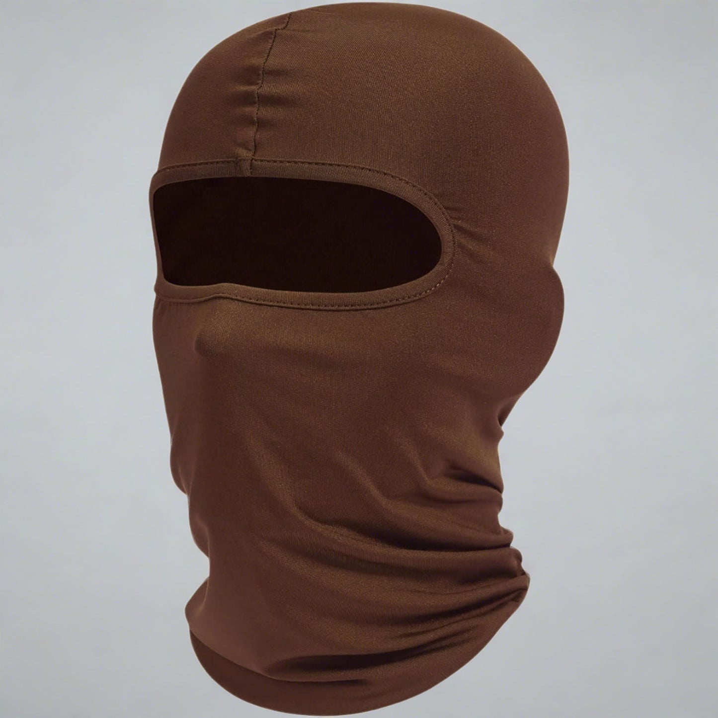 Brown premium balaclava ski mask