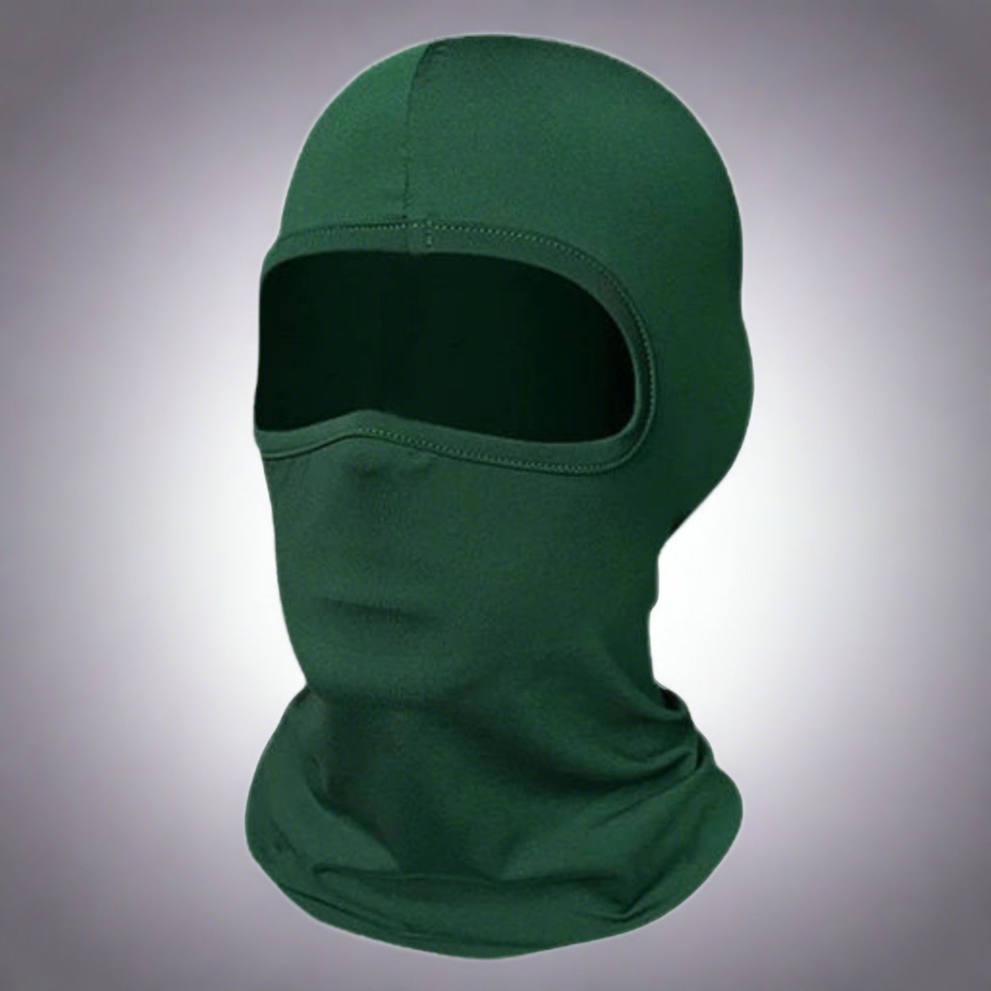 Emerald green premium balaclava ski mask