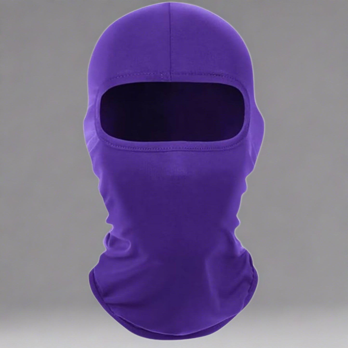 Purple Ninja premium balaclava ski mask
