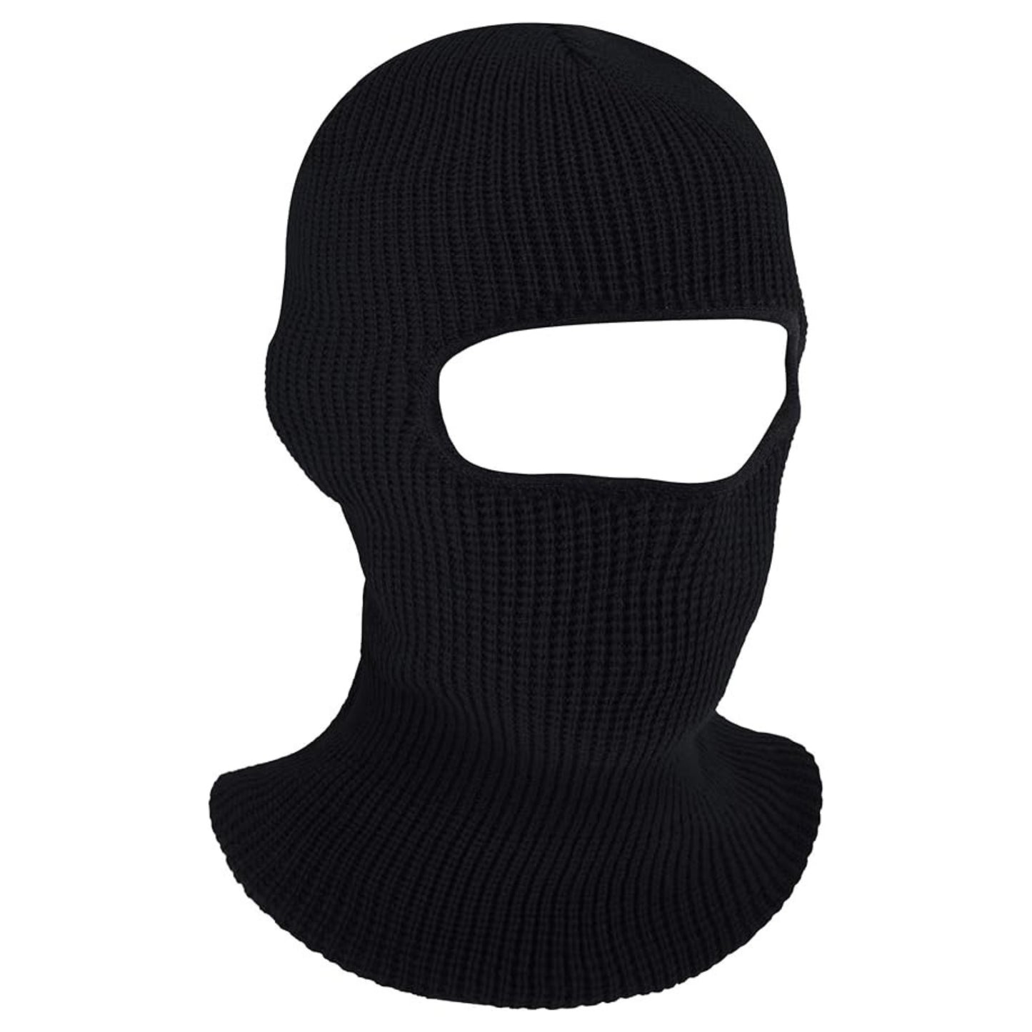 Black balaclava ski mask