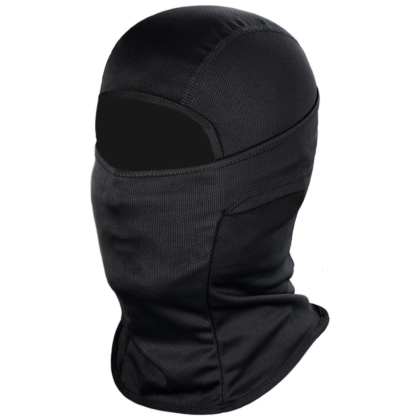 Black Shiesty balaclava ski mask for men women and kids outdoor sports football baseball lacrosse and bike riding skateboarding electric scooter and ATV driving for fans in the stands and sideshow spectating
