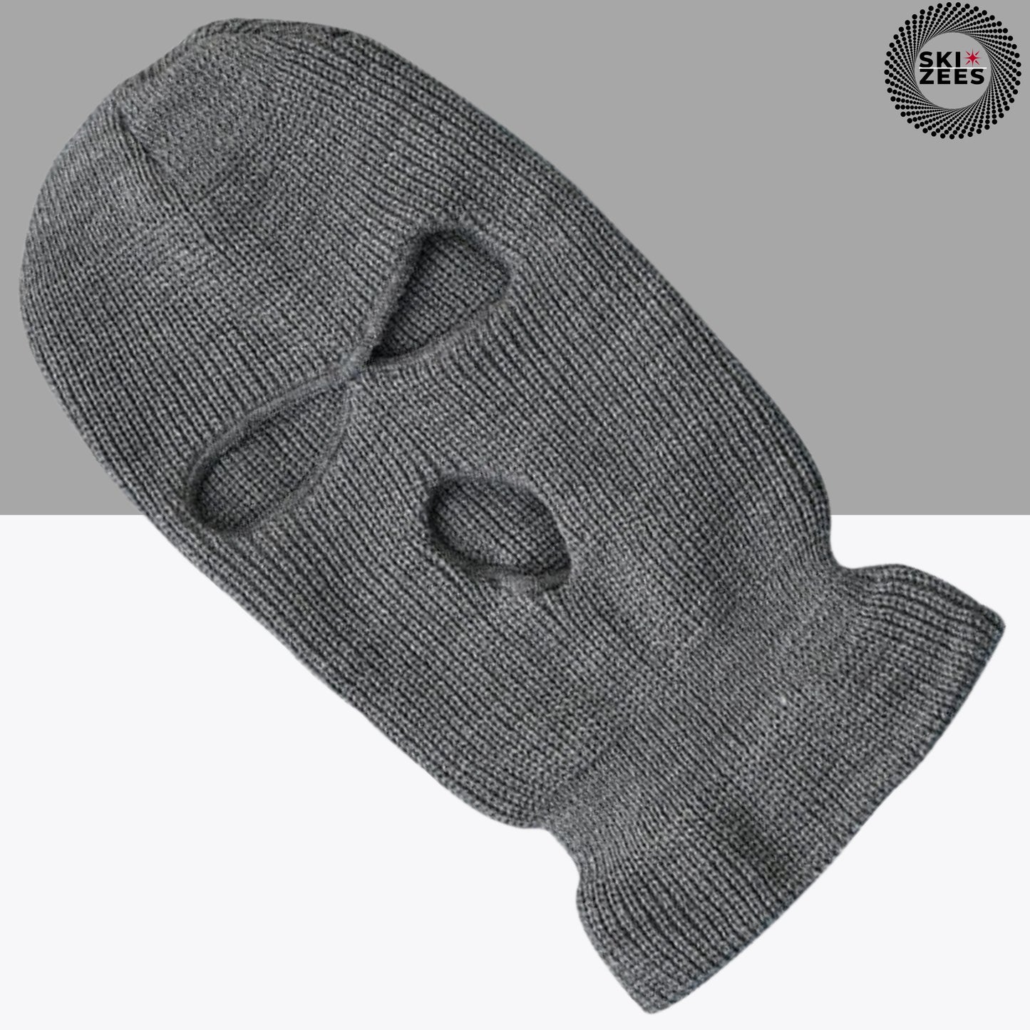 Grey ski mask