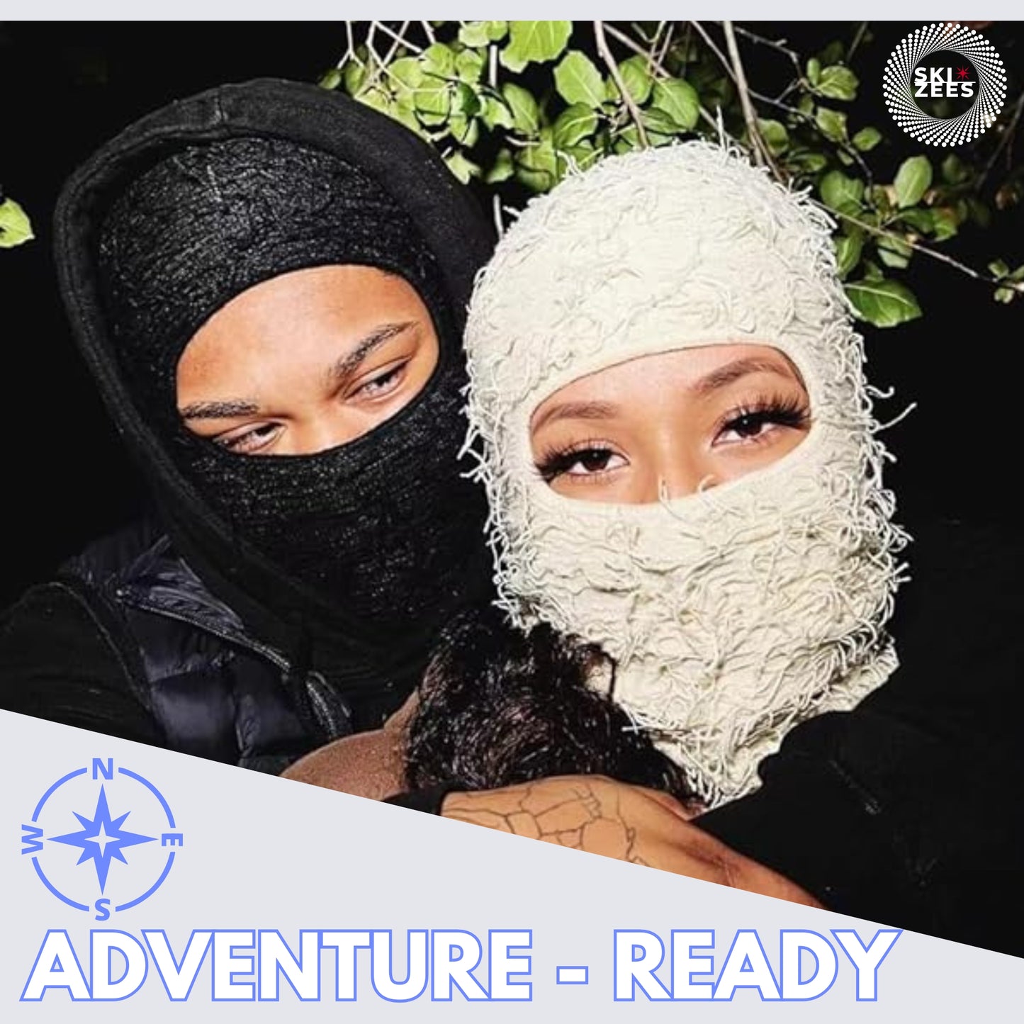 Black Yeat Distressed Balaclava Ski Mask