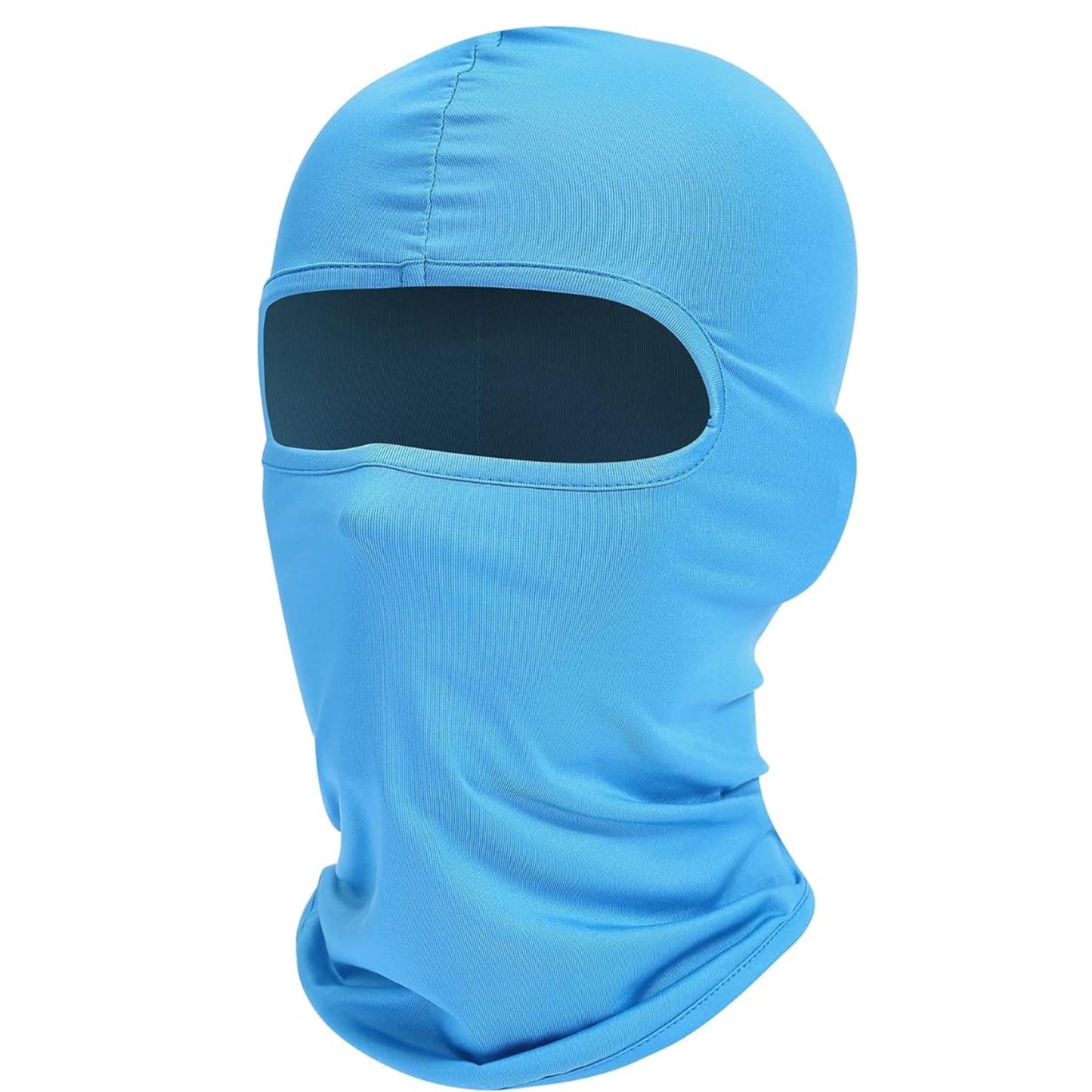 Sky blue ninja shiesty ski mask balaclava thin lightweight soft breathable face covering