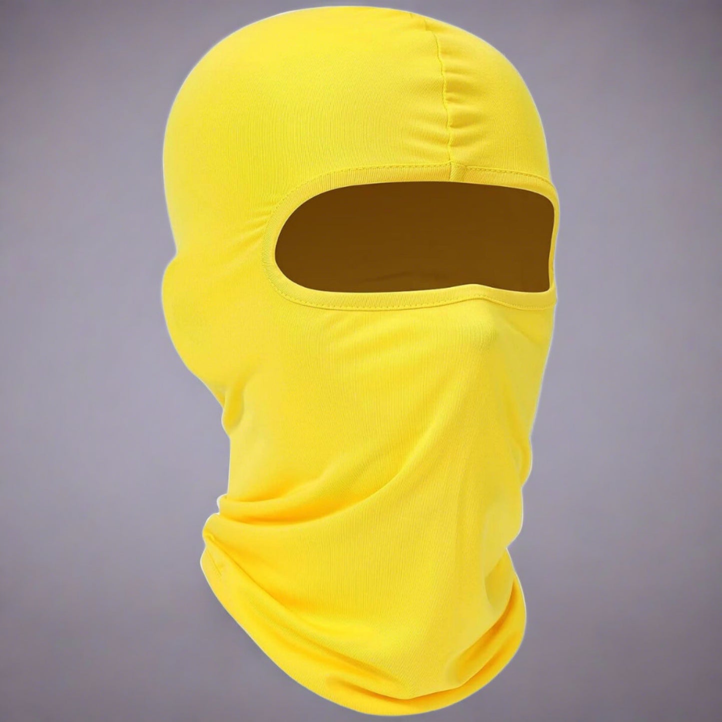 Yellow Ninja ski mask balaclava