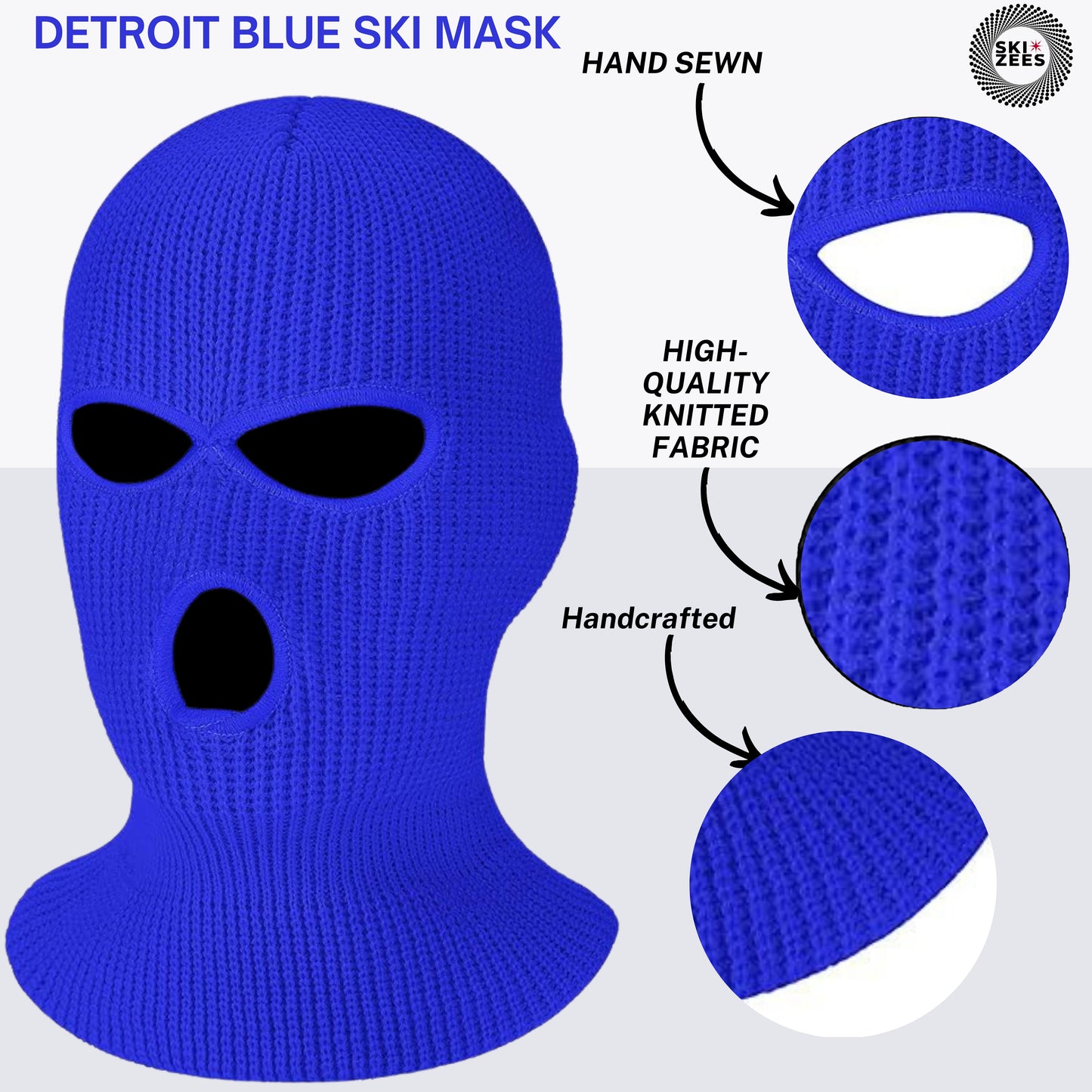 Blue Ski Mask
