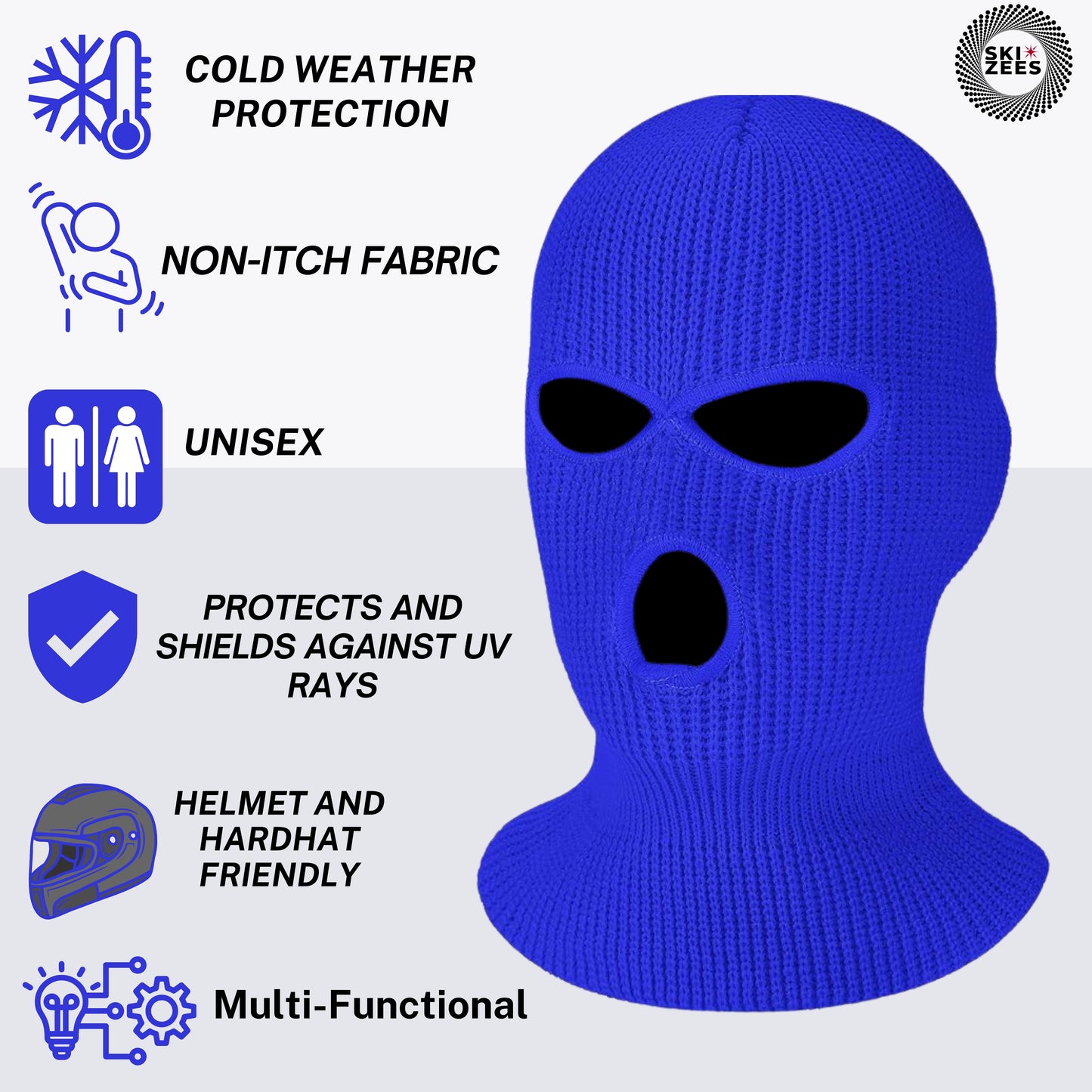 Blue Ski Mask
