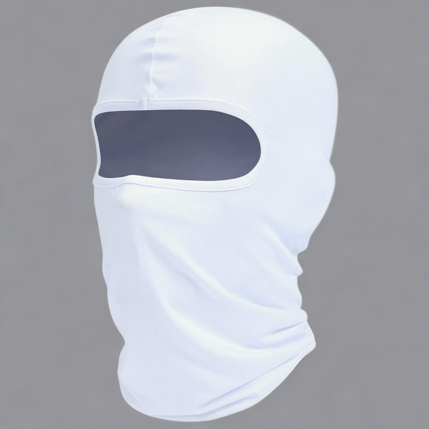 White Balaclava ninja shiesty