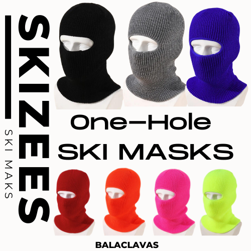 One-Hole ski mask collection