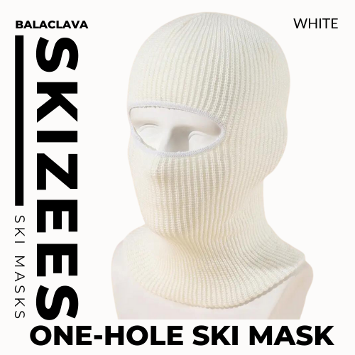 One hole ski mask RED