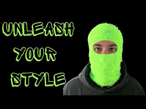Light Up Your Adventures: Neon Green Anxiety Ski Mask for ATVs, Nighttime Escapades & More!