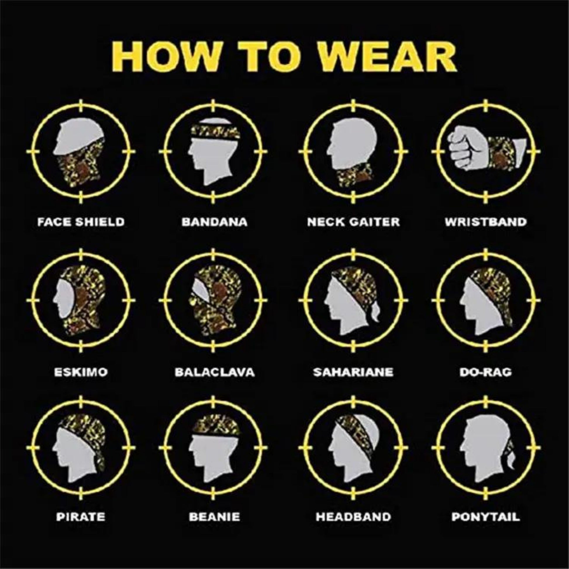 how to wear neck gaiters