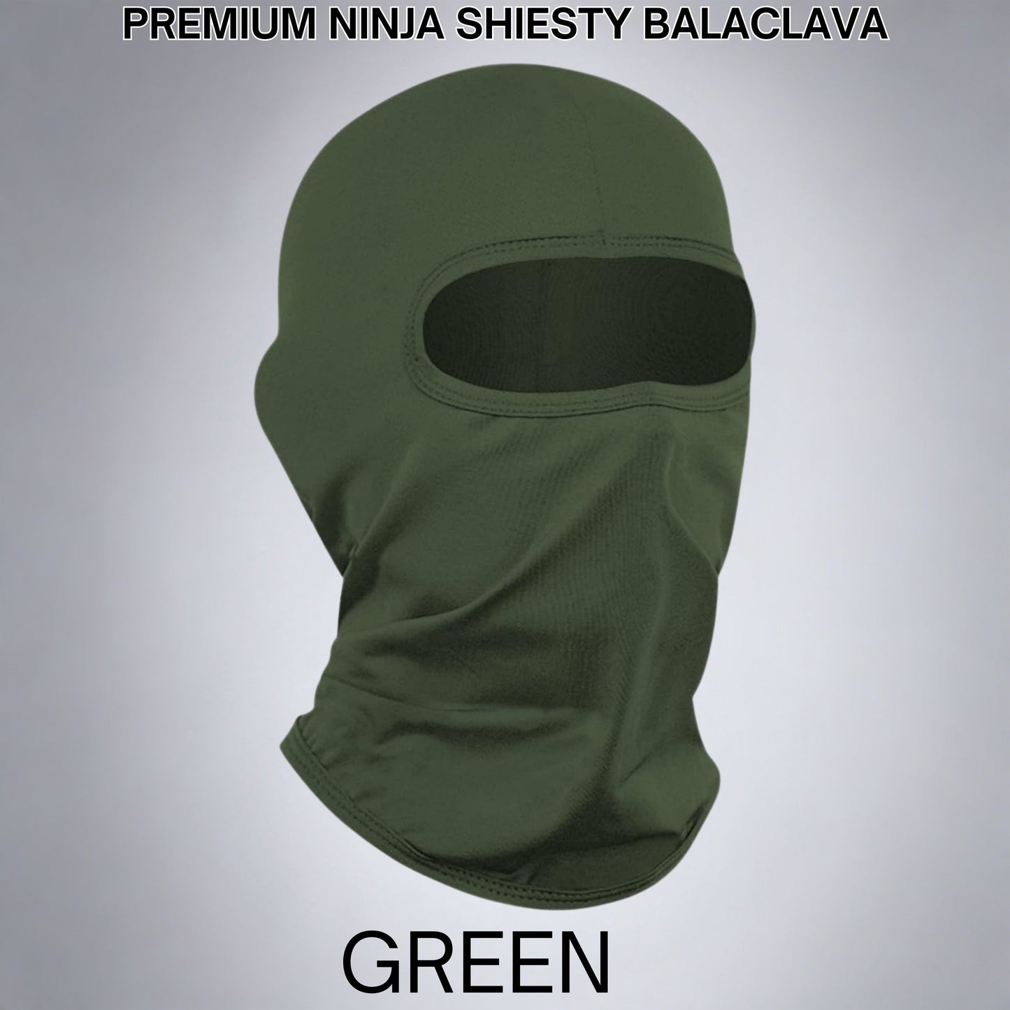 dark army green balaclava