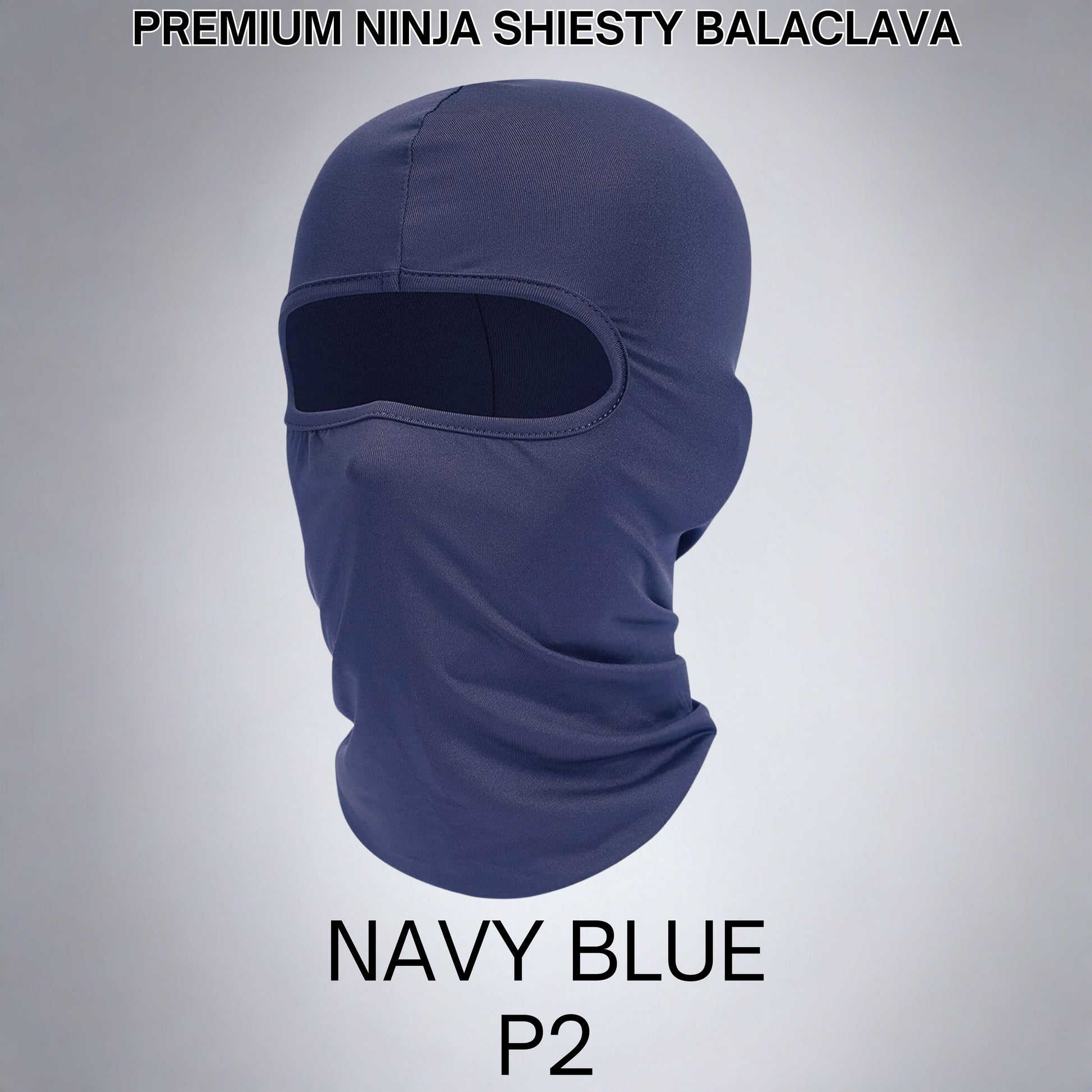 navy blue ninja face mask