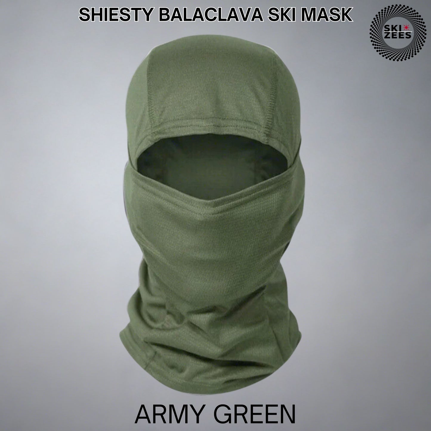 army green balaclava