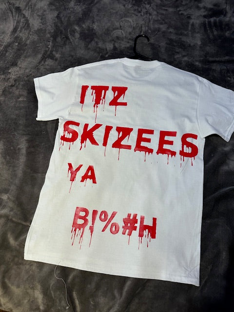 Naiheem Lee "I'm Rougher" Signature Graphic Tee – White/Red