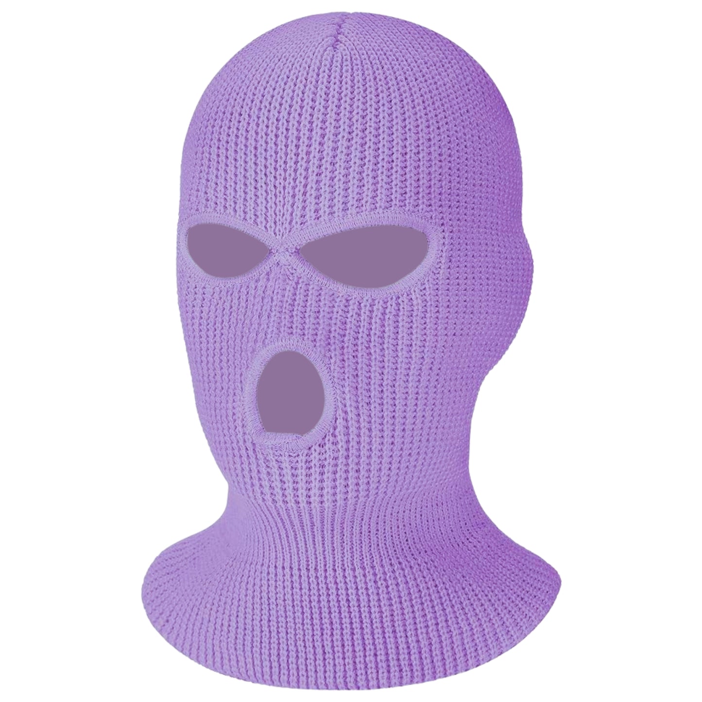 Skizees purple ski mask (3-holes)